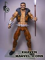 Kraven the Hunter Marvel Icons (Marvel Icon) Custom Action Figure