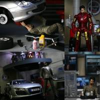 Tony Stark Workshop (Marvel) Custom Diorama / Playset