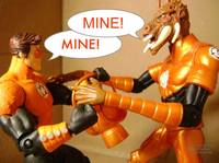 Orange Lantern Hal Jordan (DC Universe) Custom Action Figure