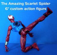 Scarlet Spider (Spider-Man) Custom Action Figure
