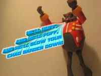 The Big Bad Dr.Eggman, and the 3 Little Chao (Sonic) Custom Action Figure
