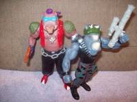 Bebop and Rocksteady (Teenage Mutant Ninja Turtles) Custom Action Figure