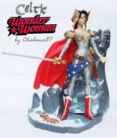 Thor Inspired Celtic WONDER WOMAN (Wonder Woman) Custom Action Figure