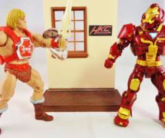 He-Man Buster Iron Man (Avengers Crossover Figure) (Masters of the Universe) Custom Action Figure