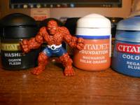 Marvel Handful of Heroes: the THING and BI-BEAST (Marvel) Custom Miniature / Figurine