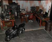 Punisher Hideout (Marvel Legends) Custom Diorama / Playset