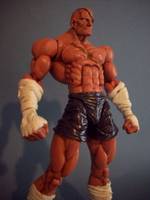 Sagat (Street Fighter) Custom Action Figure