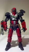 Warpool ( Deadpool in War Machine Armor) (Marvel Legends) Custom Action Figure
