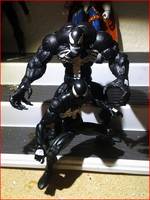 Spider-Man (Symbiote Suit) (Marvel Legends) Custom Action Figure