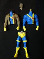 Cyclops (Interchancheable Torso) (Marvel Legends) Custom Action Figure