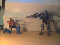 Battle Damaged Optimus Prime (Transformers) Custom Action Figure