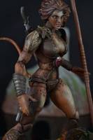 Cheetara (Thundercats) Custom Action Figure