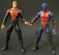 Captain Britain V2 (Marvel Legends) Custom Action Figure