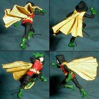 Robin V (Damian Wayne) (Batman & Robin) Custom Miniature / Figurine