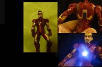 Tony Stark /Iron Man (Iron Man) Custom Action Figure