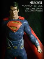SUPERMAN: MAN of STEEL Henry Cavill (Superman) Custom Action Figure
