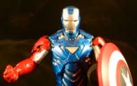 Iron Man Vibranium Armor (Iron Man 2) Custom Action Figure
