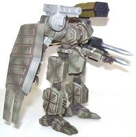 Front Mission 3 Wanzer Kyojun Rearmed (Mecha) Custom Action Figure