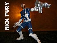 Nick Fury (Marvel Legends) Custom Action Figure