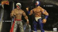 Saturday Night Slam Masters Scorpion and El Stingray (Capcom) Custom Action Figure