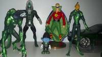 Green Lantern Smurf (DC Universe) Custom Miniature / Figurine