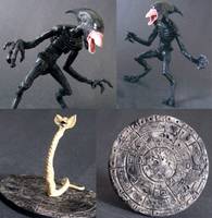 Alien Prometheus: the Deacon (Movie Maniacs) Custom Action Figure