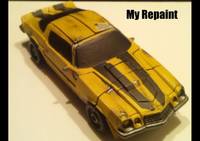 Movie Bumblebee Old CAMARO (Transformers - Movie) Custom Action Figure