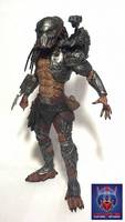 Custom NECA Cracked Tusk Predator (Kenner Homage) (Predator) Custom Action Figure