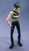 Lisbeth Salander (the Girl with the Dragon Tattoo) (Movie Masters) Custom Action Figure
