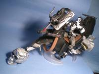 Lobo's Space Bike Motorcycle Hog (DC Universe) Custom Action Figure