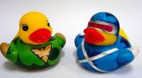 Cyclops & Phoenix Duckies (X-Men) Custom Miniature / Figurine