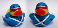 Cyclops & Phoenix Duckies (X-Men) Custom Miniature / Figurine