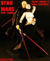Dark Jedi Asajj Ventress Sith Lord (Star Wars) Custom Action Figure