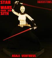 Dark Jedi Asajj Ventress Sith Lord (Star Wars) Custom Action Figure