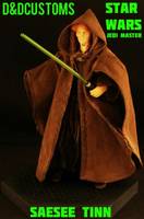 Star Wars SAESEE TIIN Jedi Master (Star Wars) Custom Action Figure