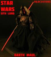 Darth Maul Sith Lord Deluxe Edition (Star Wars) Custom Action Figure