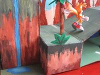 Angel Island Zone Diorama (Sonic) Custom Diorama / Playset