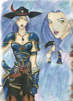 Rischa Vale (Original Exalted RPG Character) (Original) Custom Action Figure