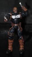 Marcus Johnson Aka Nick Fury Jr. (Marvel Legends) Custom Action Figure