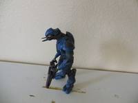 Blue Ascetic Elite (Halo) Custom Action Figure