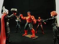 Red Hulk (Avengers Movie Style) (Marvel Universe) Custom Action Figure