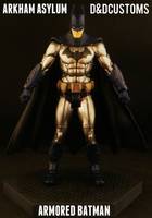 Arkham Asylum Armored Batman (Batman - Arkham City) Custom Action Figure