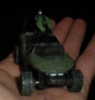 Micro Warthog (Halo) Custom Miniature / Figurine