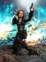 Scarjo Black Widow (Marvel Legends) Custom Action Figure
