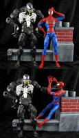 Spiderman & Venom (Marvel Legends) Custom Action Figure