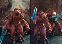 Halo 4: Flood Infected Elite (Halo) Custom Action Figure
