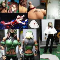 Catherine: the Kind-Spirited Wrestling Superstar (Wrestling) Custom Action Figure