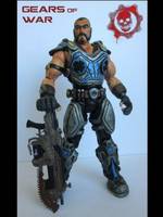Martin Sane, Gamma Squad Leader - GEARS of WAR (Gears Of War) Custom Action Figure