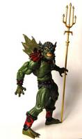 Mer-Mad, Evil Insane Father of Merman (Masters of the Universe) Custom Action Figure