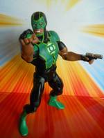 Green Lantern Simon Baz (DC Universe) Custom Action Figure